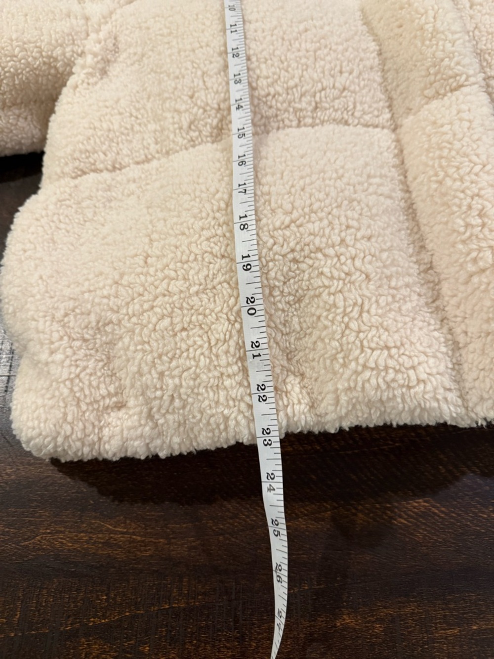 Joie Sherpa Teddy Jacket Cream Cropped Cozy Puffer M - Picture 6 of 12